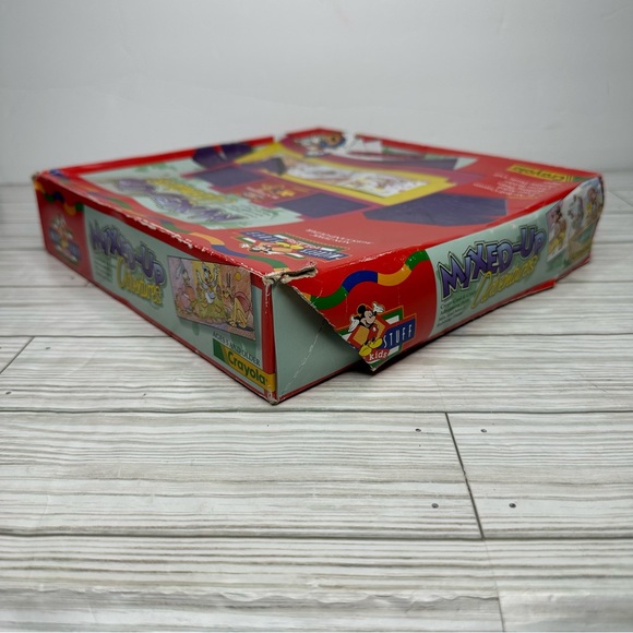 Vintage Mickey’s Stuff for Kids Mixed-up Adventures Crayon Rubbing Plates - Picture 5 of 8